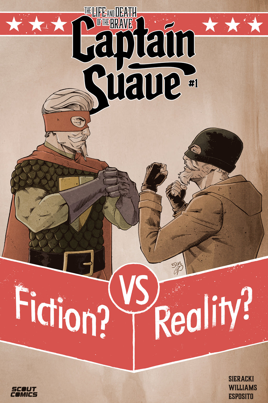 Life And Death Of The Brave Captain Suave #1 - WhatNot/Webstore Variant Cover (Ralf Singh)