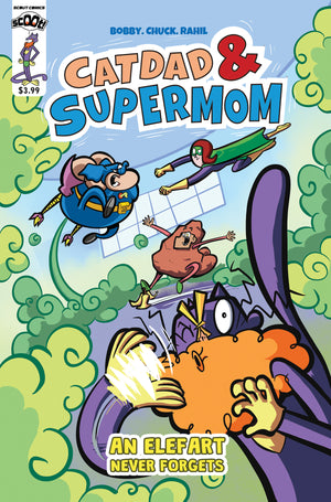 Catdad And Supermom: Elefart Never Forgets - DIGITAL COPY