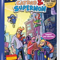 Catdad And Supermom: What Makes a Hero? - VHS Variant Cover