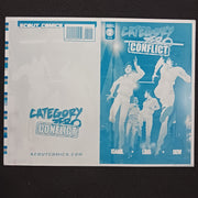 Category Zero: Conflict #2 - Cover - Cyan - Comic Printer Plate - PRESSWORKS - Ton Lima