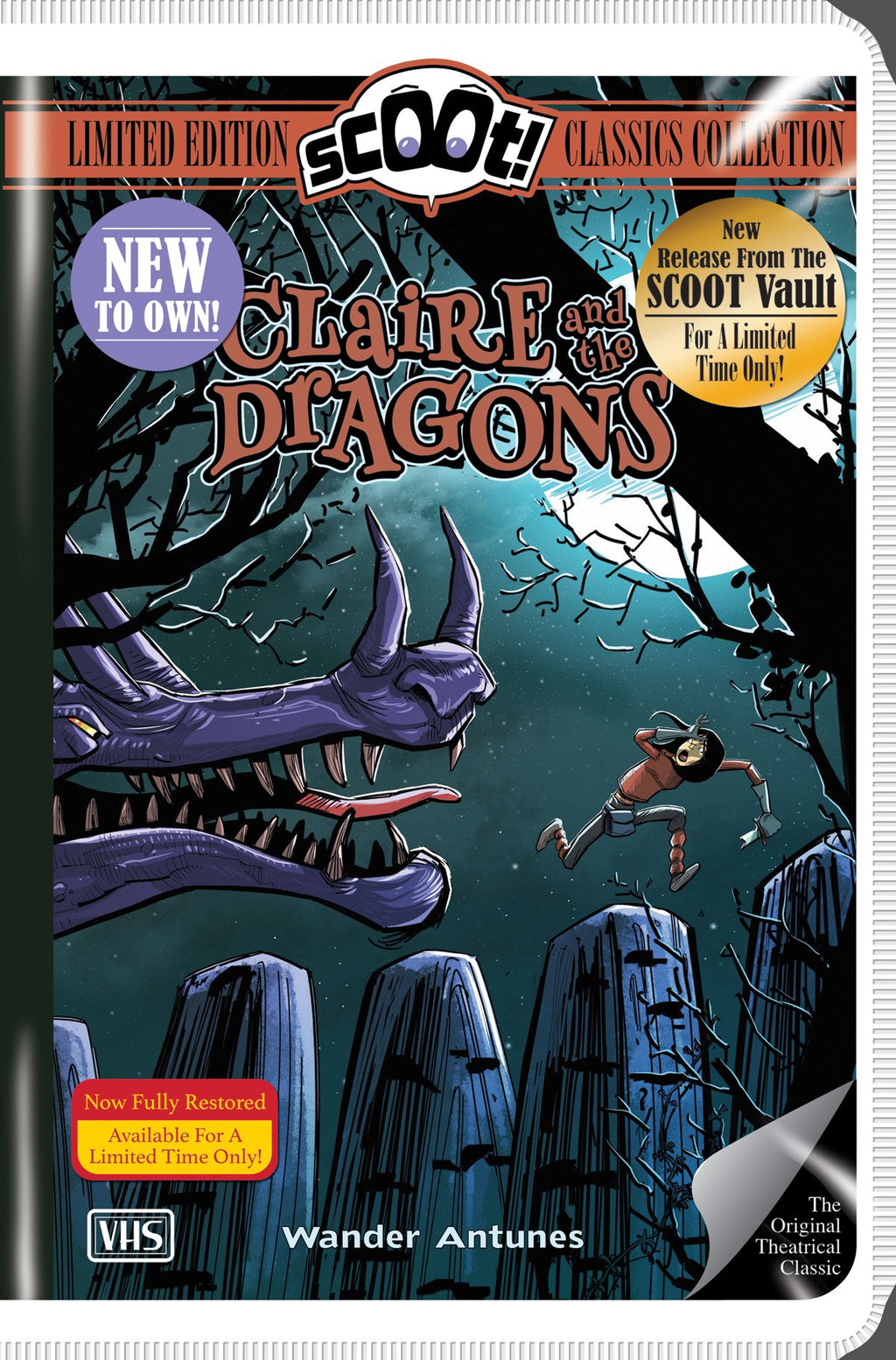 Claire And The Dragons - VHS Variant Cover