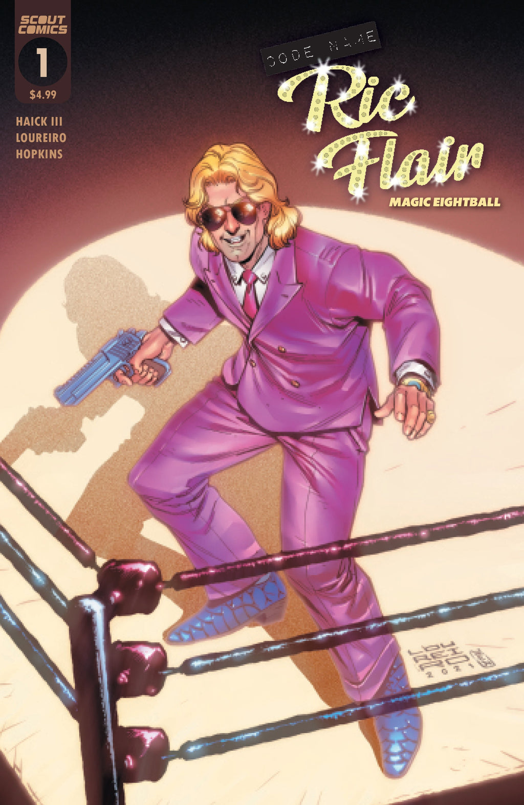 Codename Ric Flair: Magic Eightball #1 - Cover A - Rafael Loureiro