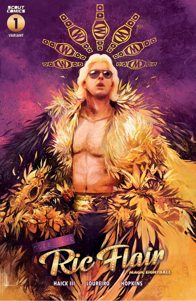 Codename Ric Flair: Magic Eightball #1 - 1:25 Retailer Incentive Cover ...
