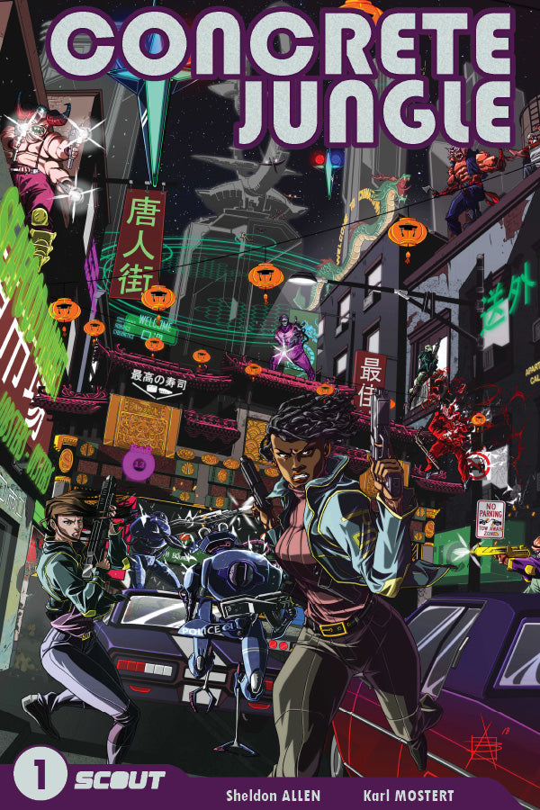 Concrete Jungle - Trade Paperback - DIGITAL COPY | Scout Comics