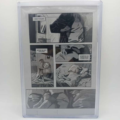 Distorted #3 - Page 14 - PRESSWORKS - Comic Art - Printer Plate - Black