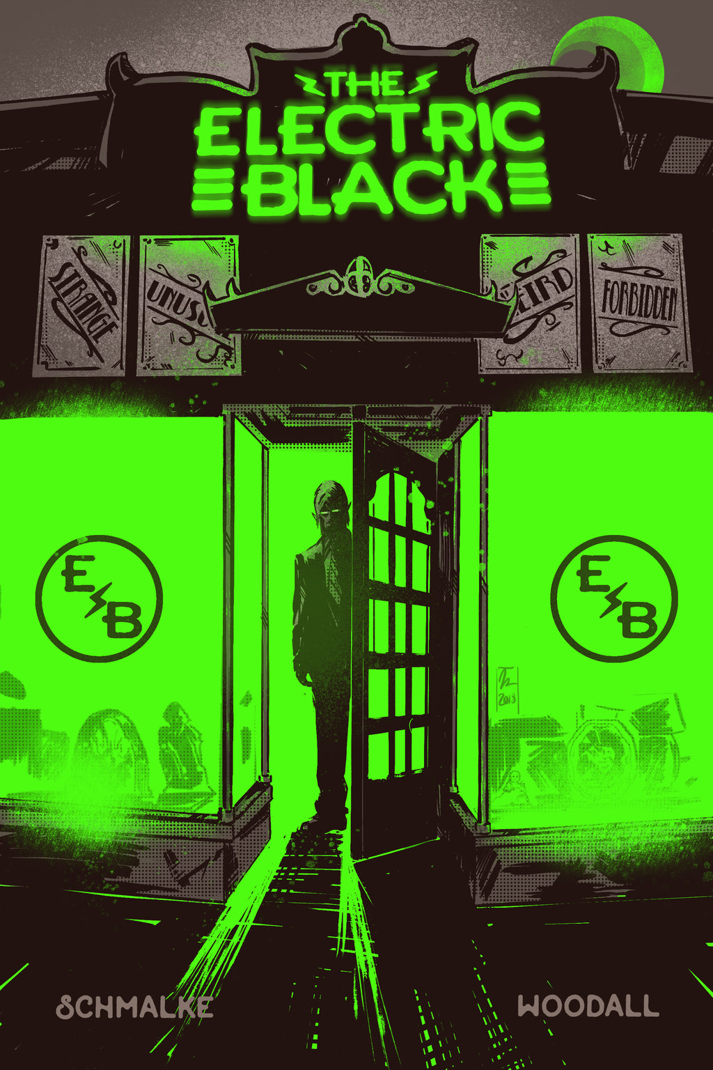 Electric Black #1 - Glow In The Dark Cover
