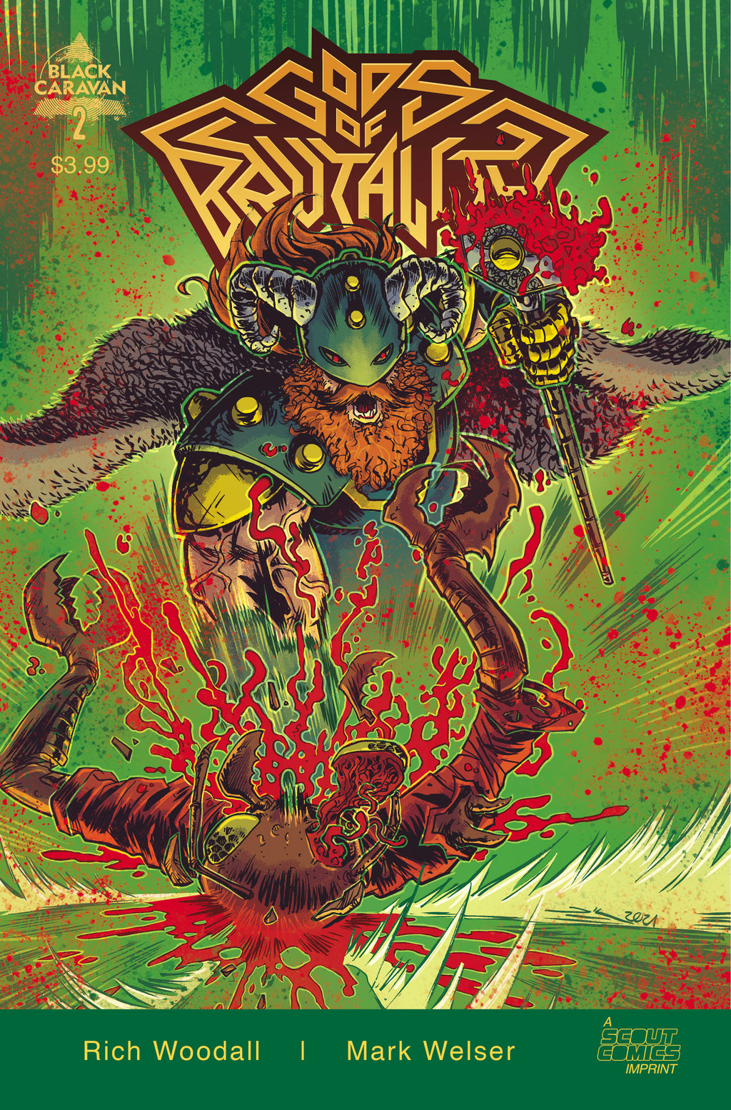 Gods Of Brutality #2 - Retailer Incentive Cover