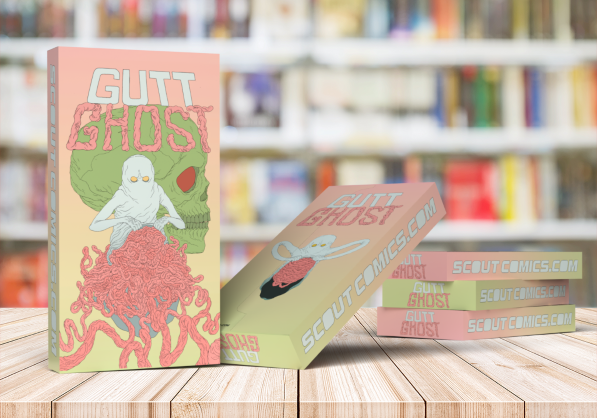 Gutt Ghost - TITLE BOX - COMIC BOOK SET - 1-4