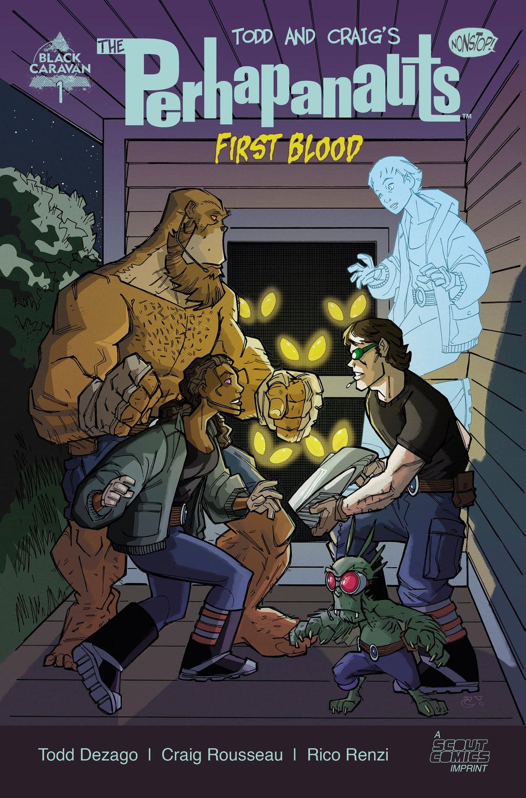 SCOUT SELECT PREMIUM ITEM - The Perhapanauts: First Blood #1 - Webstore Exclusive Cover - JUNE 2024