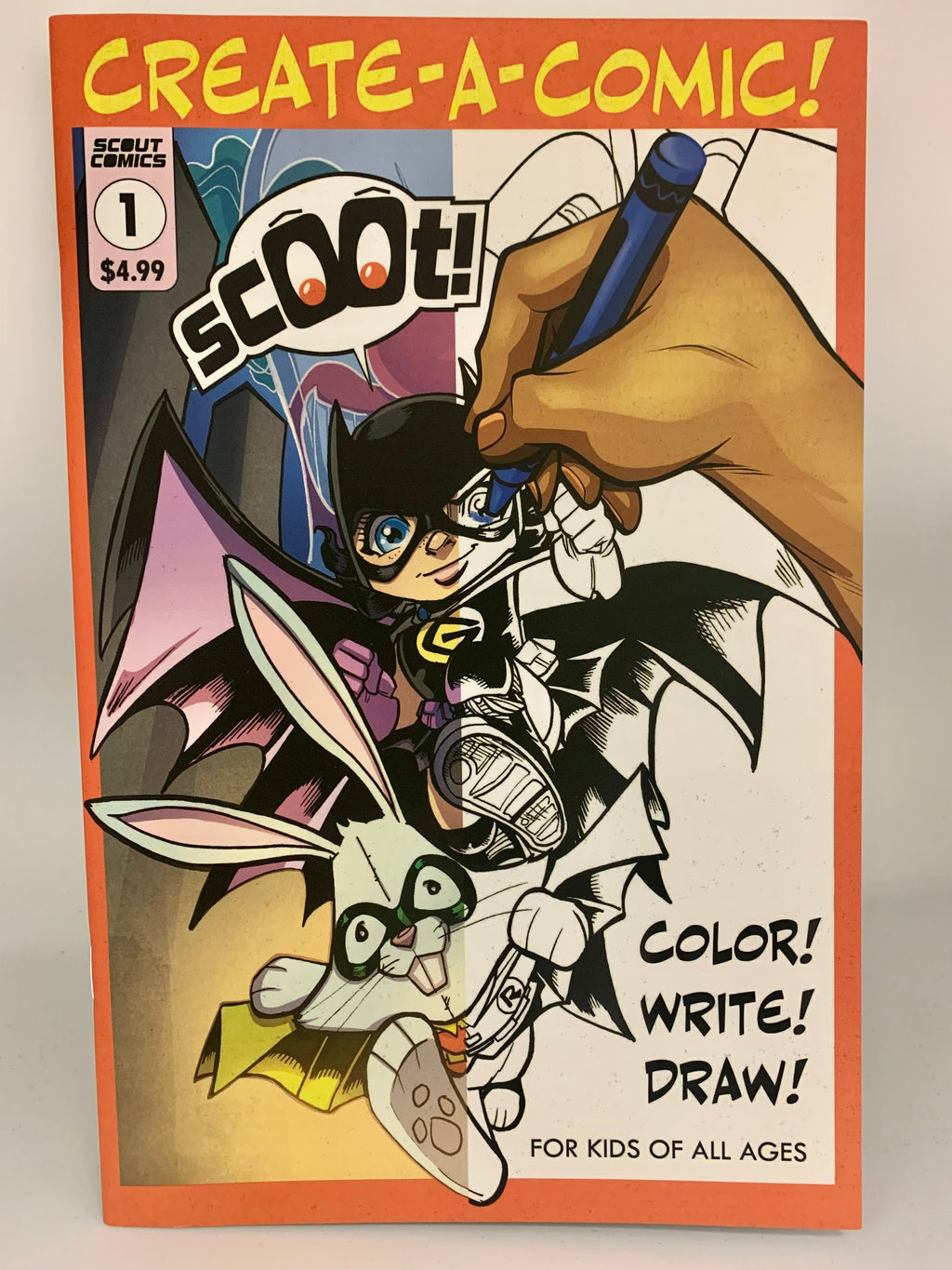 Scoot! Create-A-Comic #1 - 2nd Printing