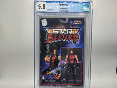 CGC Graded - Star Bastard #3 - Action Figure Variant Cover - 9.8 - Limited To 250