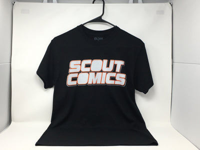 Scout Comics - Black/Orange T-Shirt