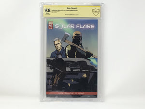 CBCS Graded - Solar Flare #5 - Kickstarter Exclusive Cover - Signature Series - 9.8