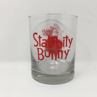 Stabbity Bunny - Glass Cup