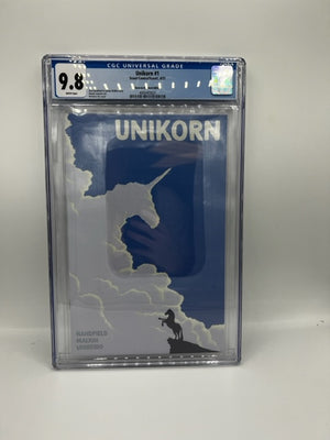 CGC Graded - Unikorn #1 - Glow In The Dark KS Variant Cover - 9.8