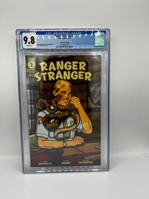 CGC Graded - Ranger Stranger #1 - Rattlesnake Variant Cover - 9.8