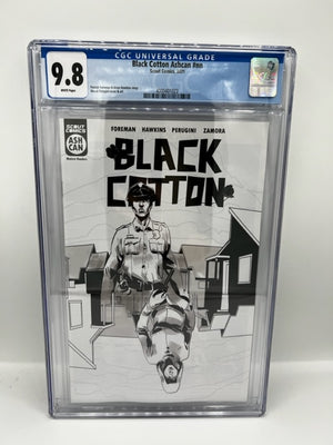 CGC Graded - Black Cotton - Ashcan Preview - 9.8