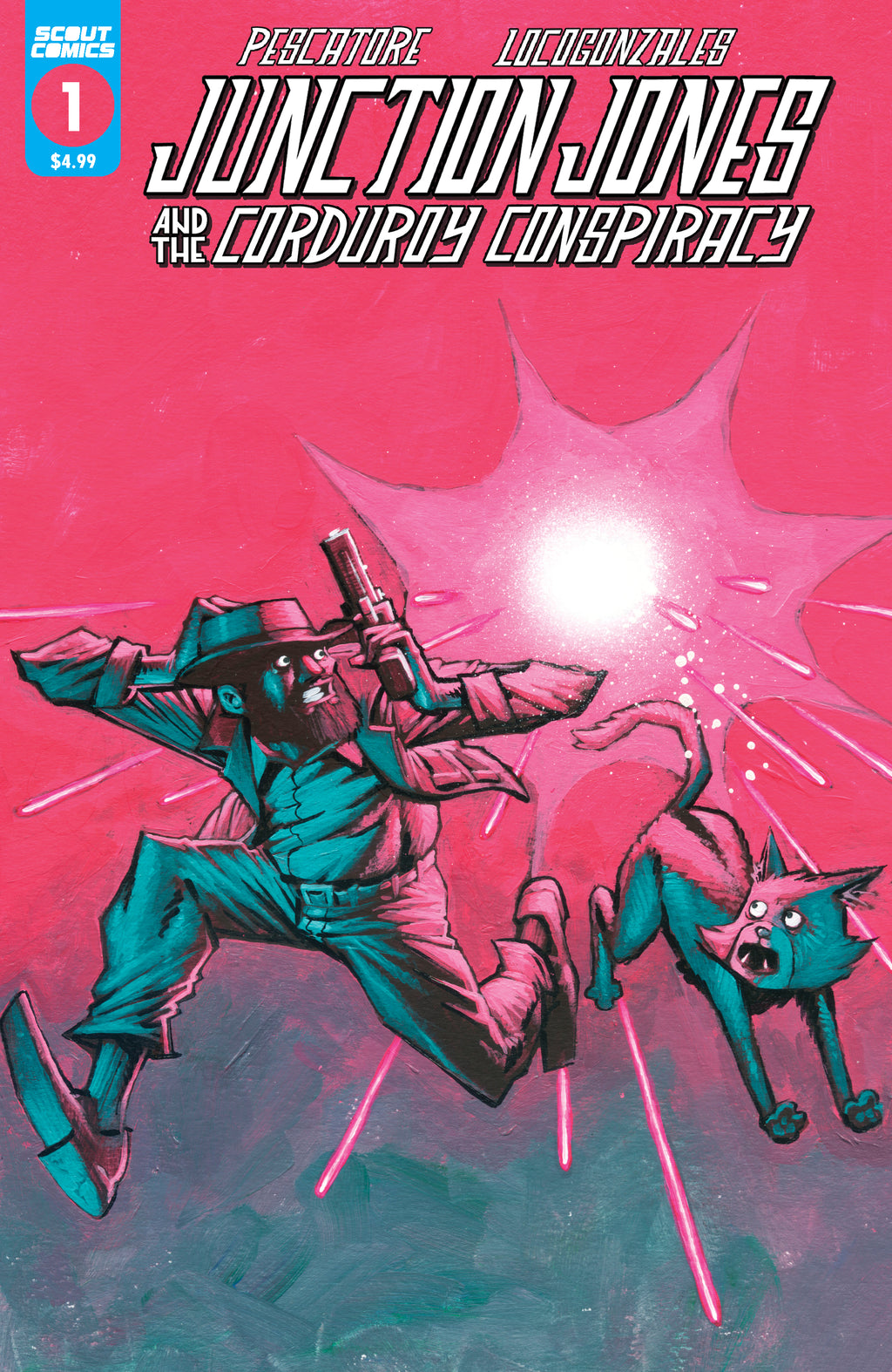 Junction Jones And The Corduroy Conspiracy #1 - Webstore Exclusive Cover