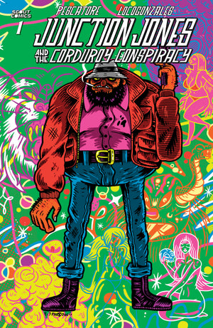 Junction Jones And The Corduroy Conspiracy #1 - Webstore Exclusive Cover