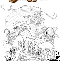 Juniper #1 - Coloring Book Cover