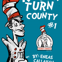Knockturn County #1 - Webstore/Whatnot Variant Cover - Cat in the Hat Homage