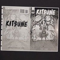 Kitsune #1 - Cover - Black - Comic Printer Plate - PRESSWORKS