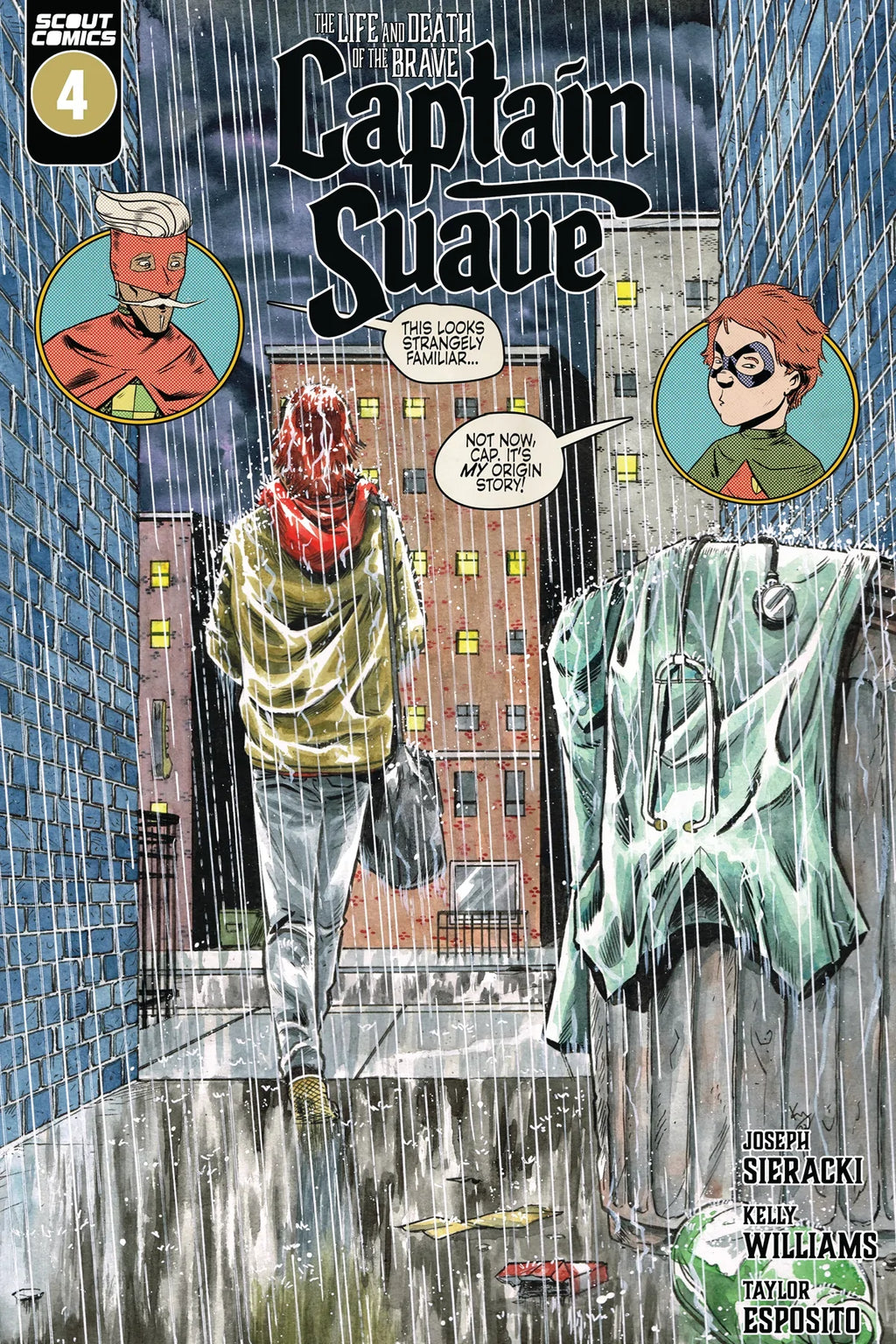 Life And Death Of The Brave Captain Suave #4 - DIGITAL COPY