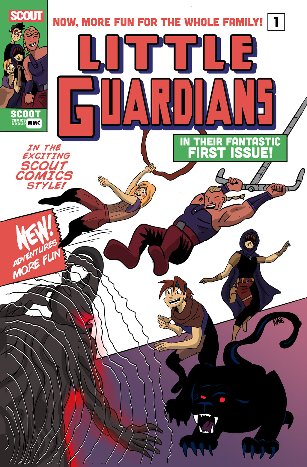 Little Guardians #1 - Webstore Exclusive Cover