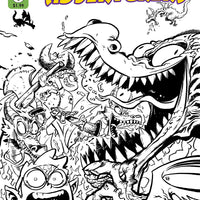 The Misadventurers - #1 - Coloring Book Cover