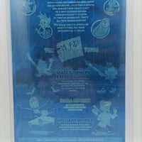 Misfitz Clubhouse Ashcan - Page 2 -  Cyan - Comic Printer Plate - PRESSWORKS