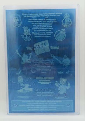 Misfitz Clubhouse Ashcan - Page 2 -  Cyan - Comic Printer Plate - PRESSWORKS
