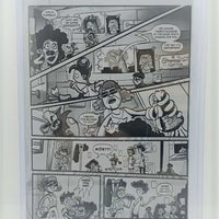 Misfitz Clubhouse Ashcan - Page 4 -  Black - Comic Printer Plate - PRESSWORKS