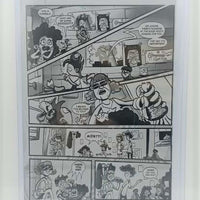 Misfitz Clubhouse Ashcan - Page 4 - PRESSWORKS - Comic Art - Printer Plate - Black
