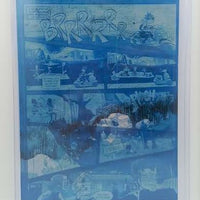 Misfitz Clubhouse Ashcan - Page 6 - Cyan - Comic Printer Plate - PRESSWORKS