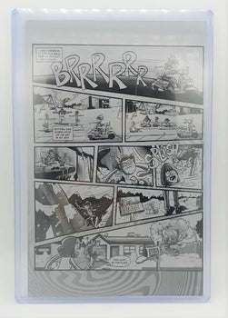 Misfitz Clubhouse Ashcan - Page 6 - Black - Comic Printer Plate - PRESSWORKS