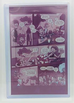 Misfitz Clubhouse Ashcan - Page 7 - Magenta - Comic Printer Plate - PRESSWORKS