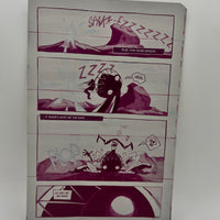 Mr. Easta #1 - Page 7 - PRESSWORKS - Comic Art - Printer Plate - Magenta