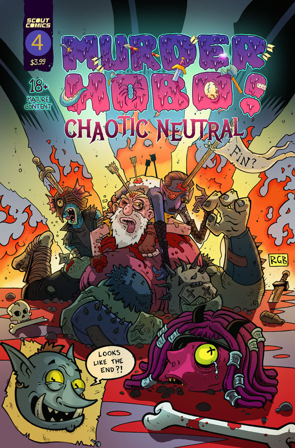 Murder Hobo: Chaotic Neutral #4 - DIGITAL COPY