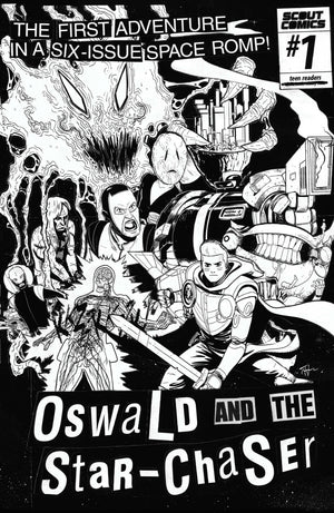 Oswald and the Star-Chaser #1 - Webstore Exclusive Cover