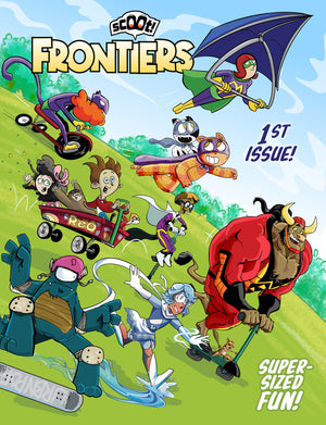 Scoot Frontiers #1 - Quarterly Magazine - DIGITAL COPY