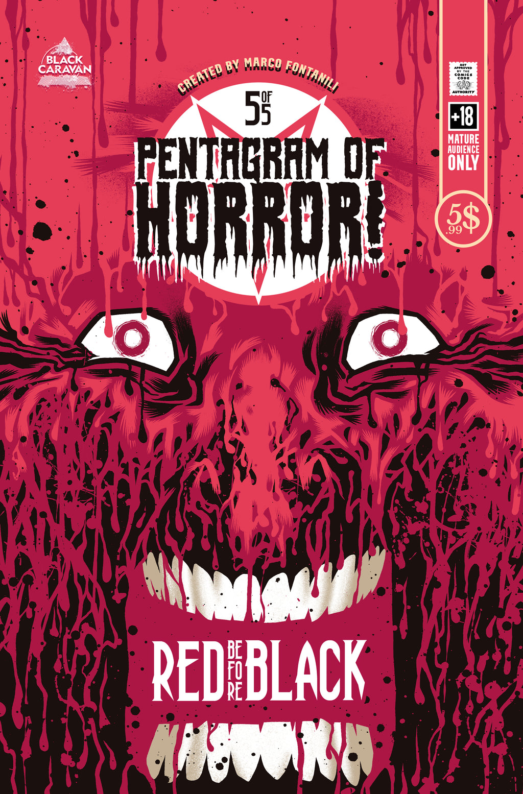 Pentagram Of Horror #5 - 1:10 Retailer Incentive Cover