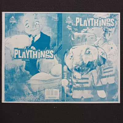 Playthings #4 - Cover - Cyan - Comic Printer Plate - PRESSWORKS