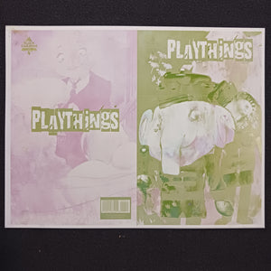 Playthings #4 - Cover - Yellow - Comic Printer Plate - PRESSWORKS
