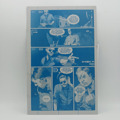 The Recount #1 - 4th Print - Page 11 - PRESSWORKS - Comic Art - Printer Plate - Cyan