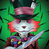 Stabbity Ever After Wonderland #1 - Mad Hatter Virgin Variant Cover