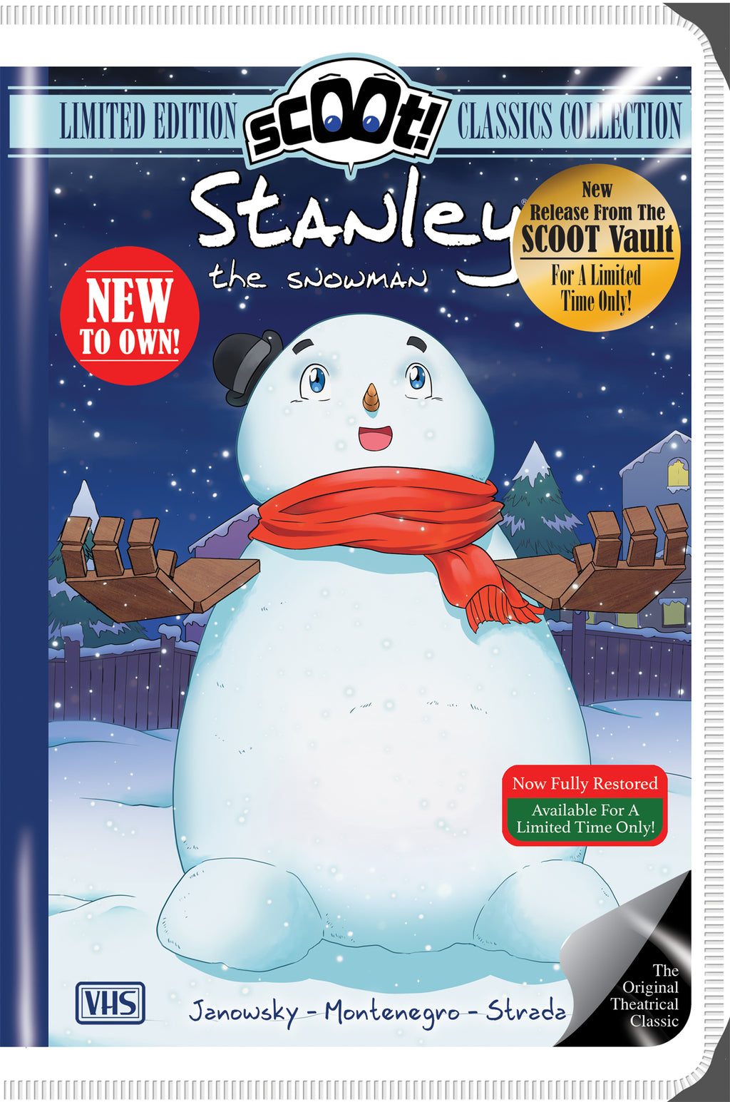 Stanley The Snowman - VHS Variant Cover