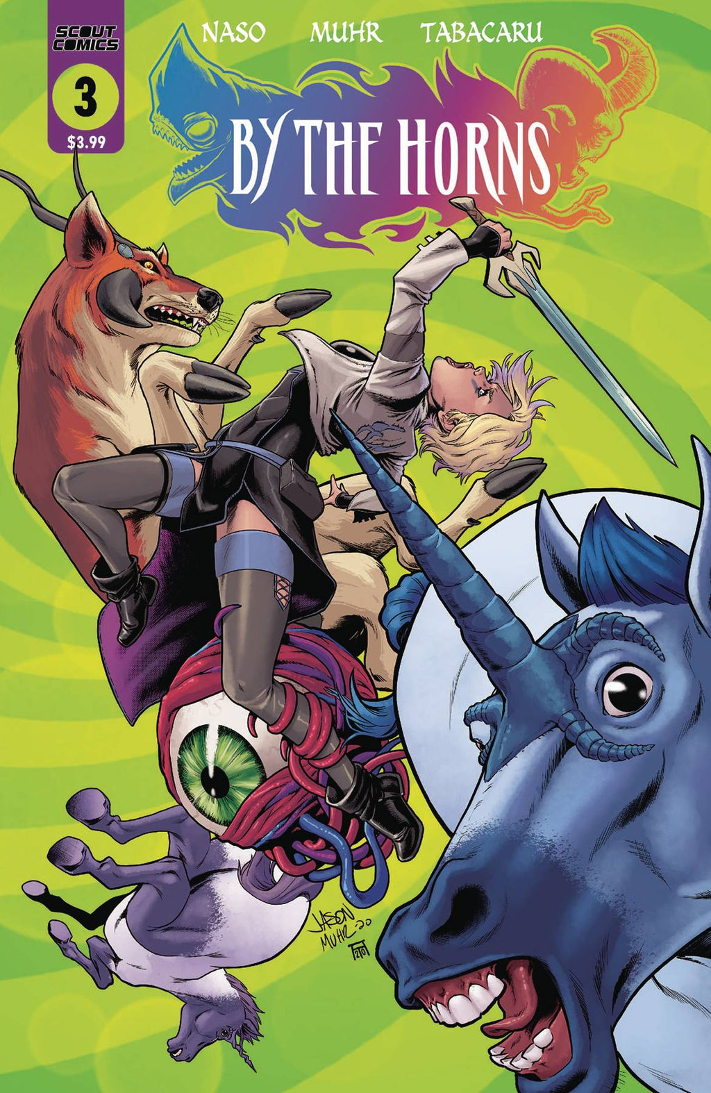 By The Horns #3 - DIGITAL COPY
