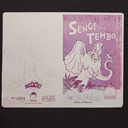 Sengi & Tembo #1 - Comic Tom Variant - Framed Cover - Magenta - Printer Plate - PRESSWORKS - Comic Art