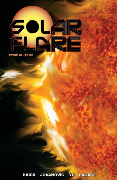 Solar Flare #1 - Original Kickstarter Sunburst Cover