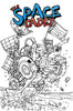 The Space Cadet #1 - Coloring Book Cover